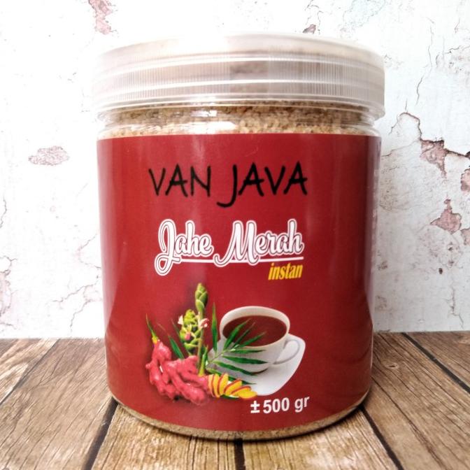 

Jahe Merah Bubuk Instan VAN JAVA 500 Gram