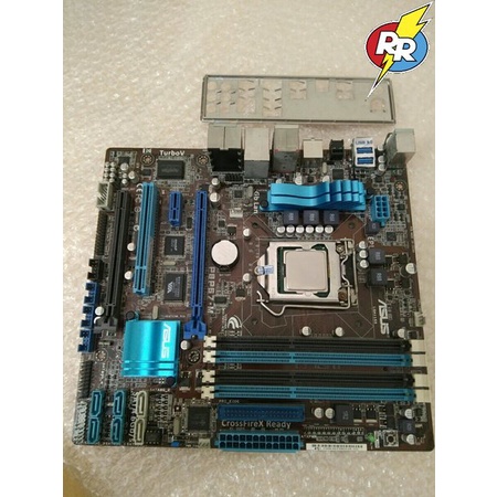Motherboard Mainboard Mobo Asus P8P67 V M Gaming Socket 1155 Paket Prosesor Intel Core i5 2500 3.30 