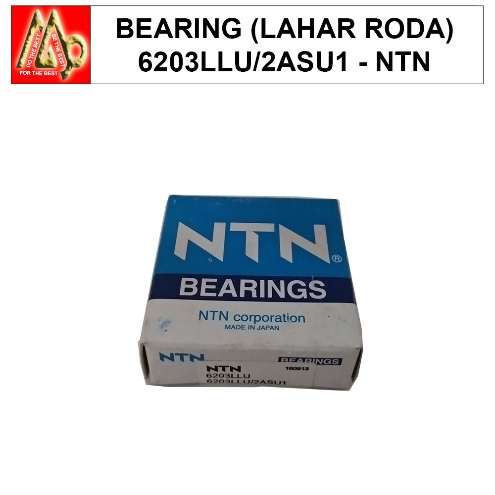 6203LLU / Bearing (Lahar Roda) (Bantalan) / NTN