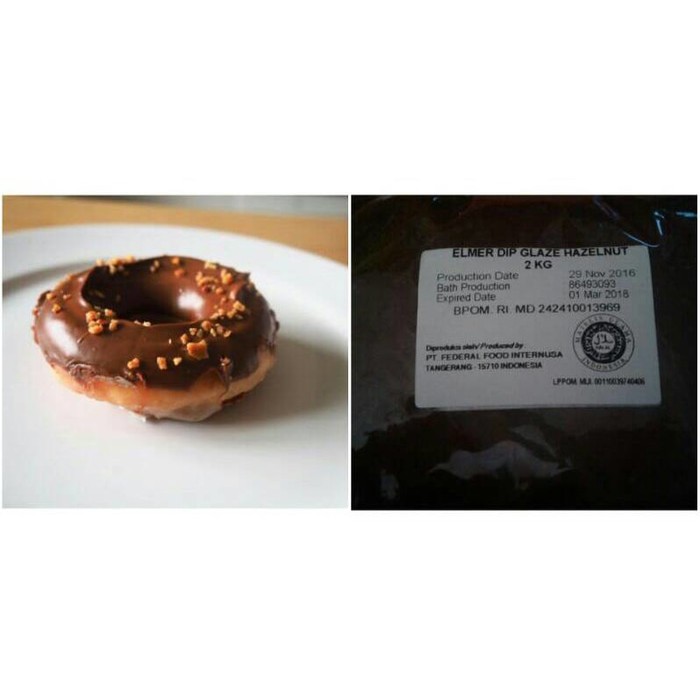 dip glaze hazelnut elmer ala2 j.*o 500gr