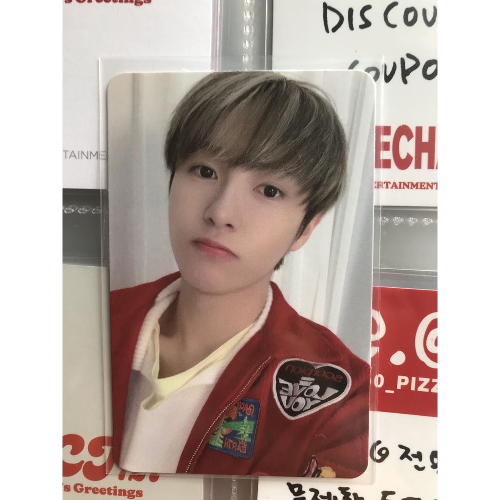 PHOTOCARD NCT 2021 UNIVERSE TAEYONG RENJUN PIZZA JISUNG