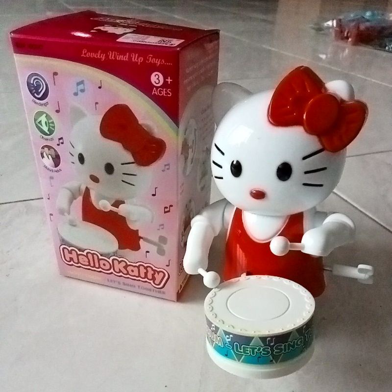 Mainan Drum Karakter Hello Kitty BDR1001KT