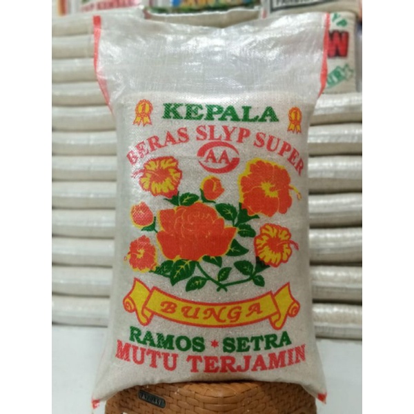 Beras CAP BUNGA 5 kg,10 kg,20 kg &amp; 25 Kg