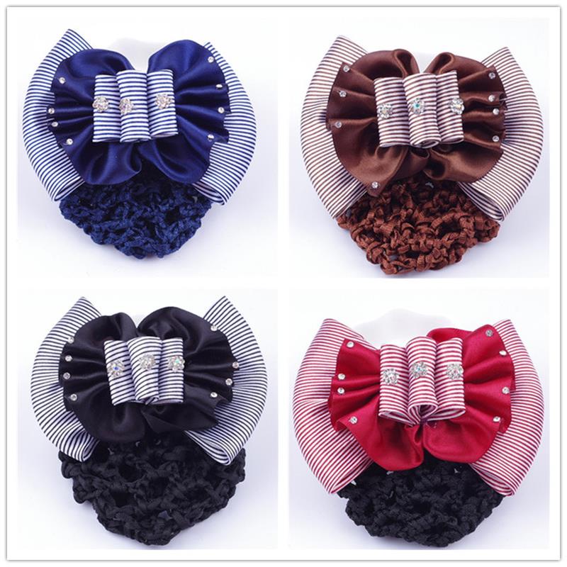 Jepit rambut hairnet pita mode korea elegan bahan premium halus original import