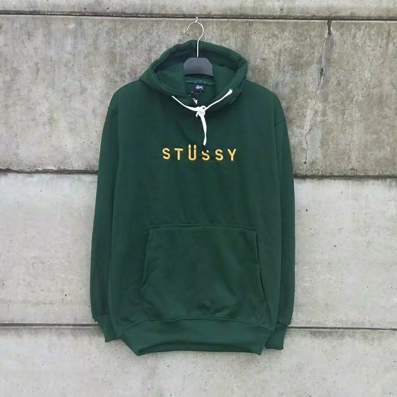 Jaket Sweater Hoodie Stussy Helvetica Pria Wanita Original Murah Berkualitas COD
