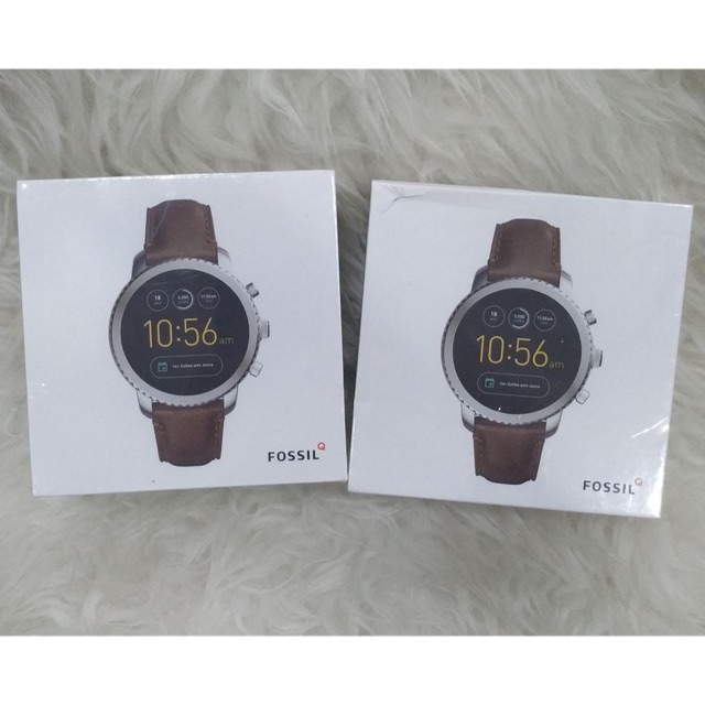 Jam Tangan Fossil Smartwatch FTW4003 Gen 3 Brown New Original Segel