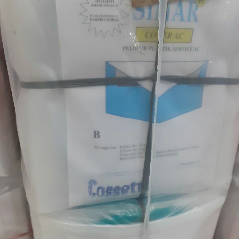 Plastik service ac SINAR bahan tebal Kwalitas No.1 untu ac splir 1/2pk sampai ac besar cek di varian