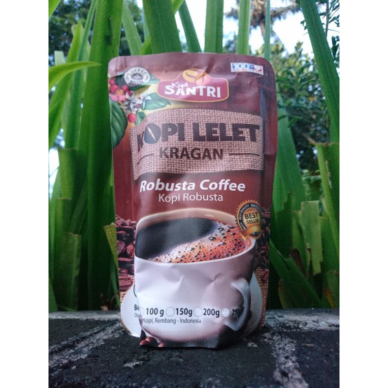 

Kopi Santri Kopi Lelet Robusta 200 Gram