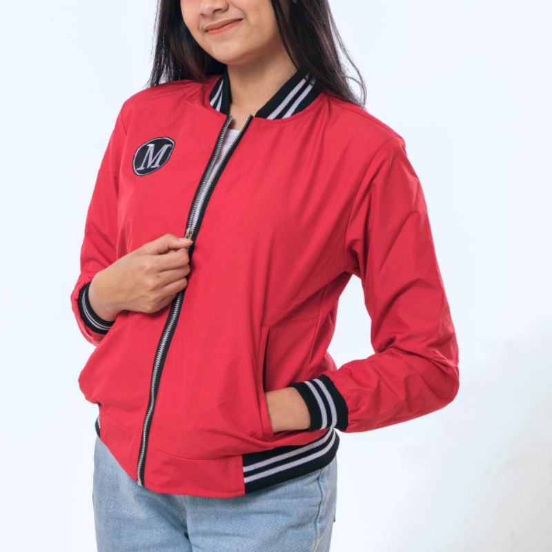 Jaket Wanita M bordir Premium Trend