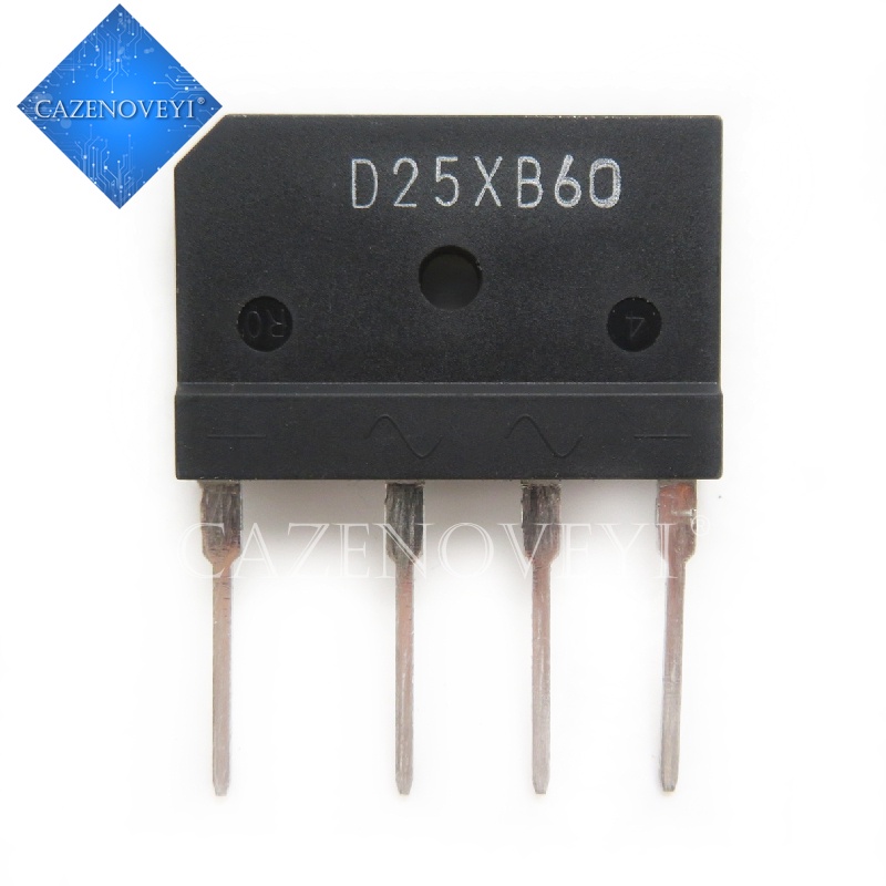 5pcs Ic D10Xb60 D15Xb60 D15Xb80 D20Xb80 D25Sb80 D25Xb60 Gsib2560 Zip-4