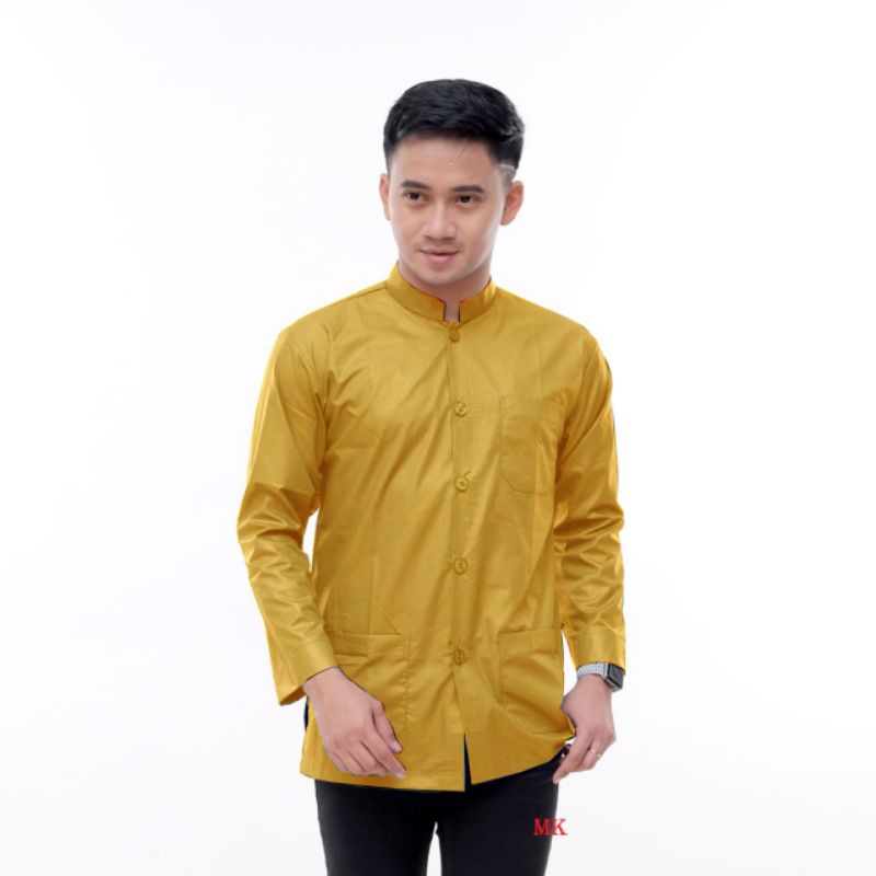 BAJU KOKO POLOS HAIBAH / HABAIB / KYAI / USTADZ GROSIR KOKO MURAH