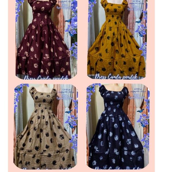 Ready Canda kerut // Daster Canda // Daster Canda pendek SIA