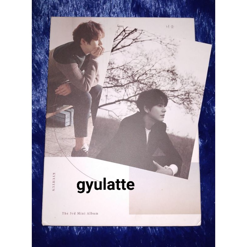 UNSEALED ALBUM KYUHYUN WAITING, STILL