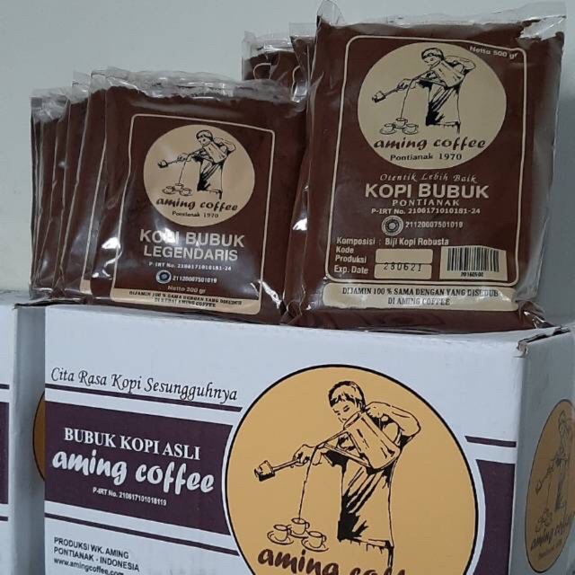 KOPI AMING Coffee shop kopi bubuk legendaris Aming asli