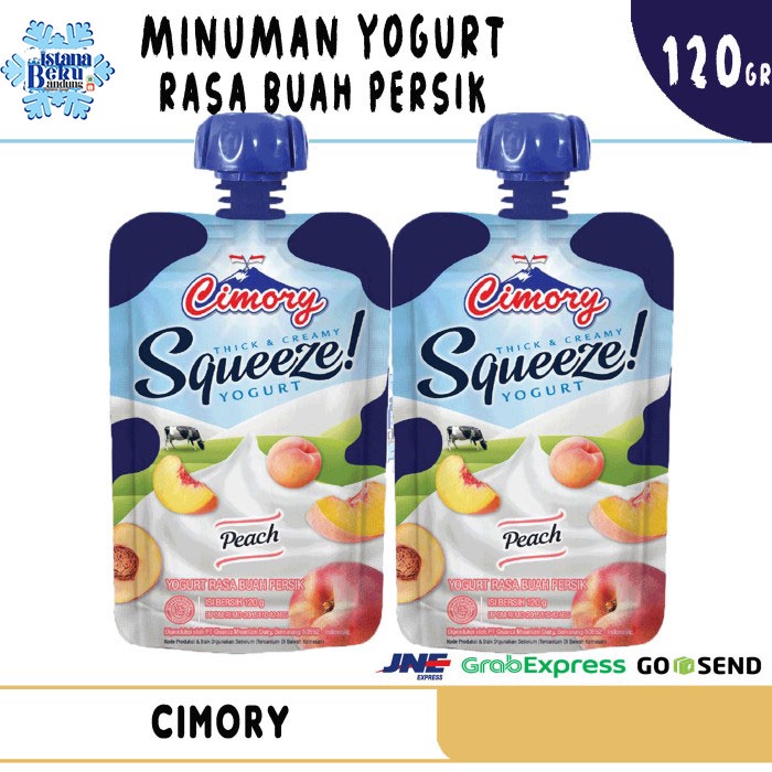 

Cimory Yoghurt Squeeze Peach 120ml