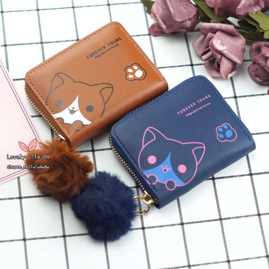 DOMPET WANITA KC003+POM2 FASHION TRENDY FASHION WALLET