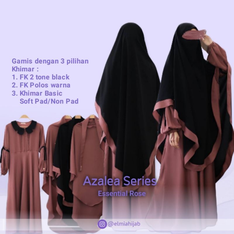 READY  Azalea Series by Alfi Huraiyah | gamis set