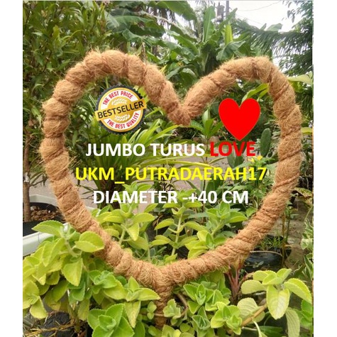 TURUS PENYANGGA TANAMAN BULAT TURUS PENYENGGA TANAMAN LOVE