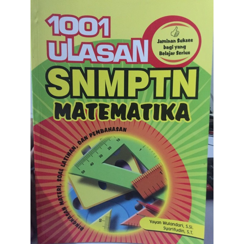 Buku 1001 ULASAN SNMPTN Matematika