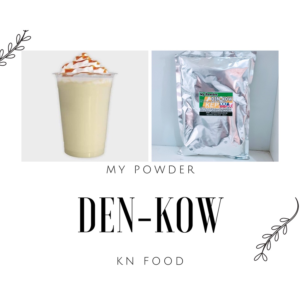 

Bubuk Vanila my Powder Vanila Den-Kow bisa untuk Campuran es kepal dancow 1kg bubuk minuman merek my powder vanilla den-kow