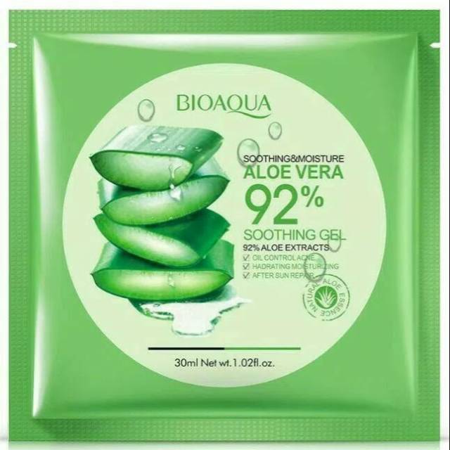 Bioaqua Aloe Vera Masker Shopee Indonesia