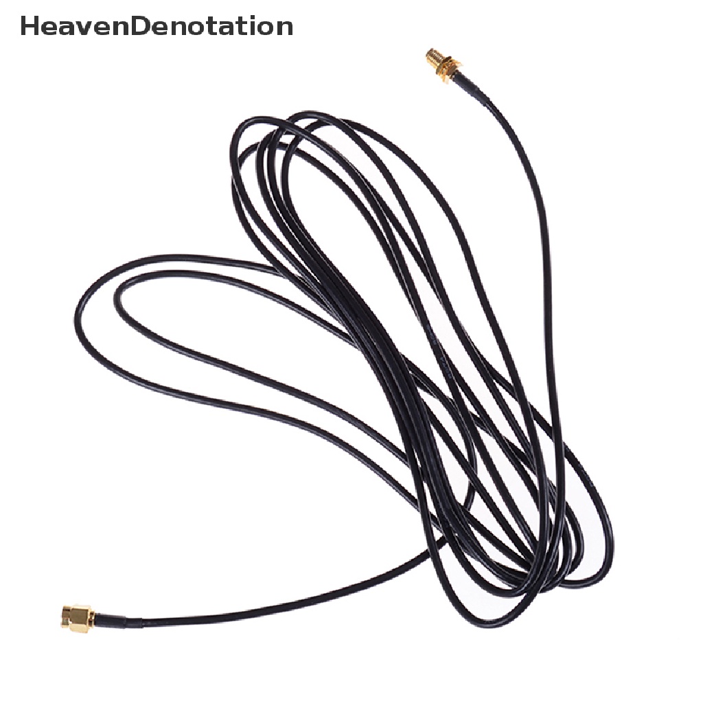 (Heavendenotation) Kabel Adapter Konektor Coaxial Sma Male Ke Female Panjang 10m