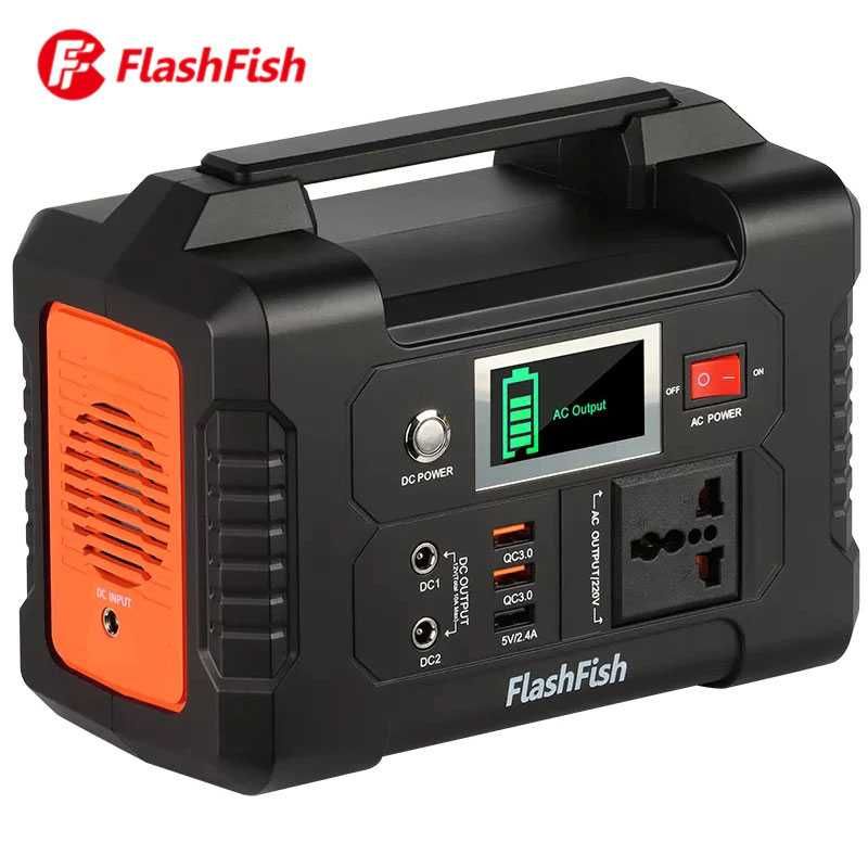 FlashFish Power Supply Station Generator 200W 40800mAh - E200