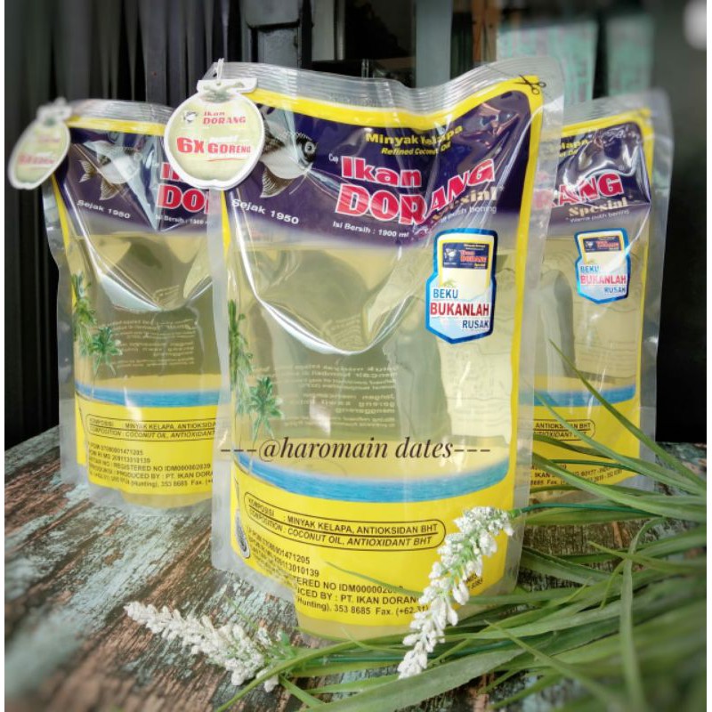 

MINYAK GORENG | MINYAK KELAPA IKAN DORANG | 2 Liter