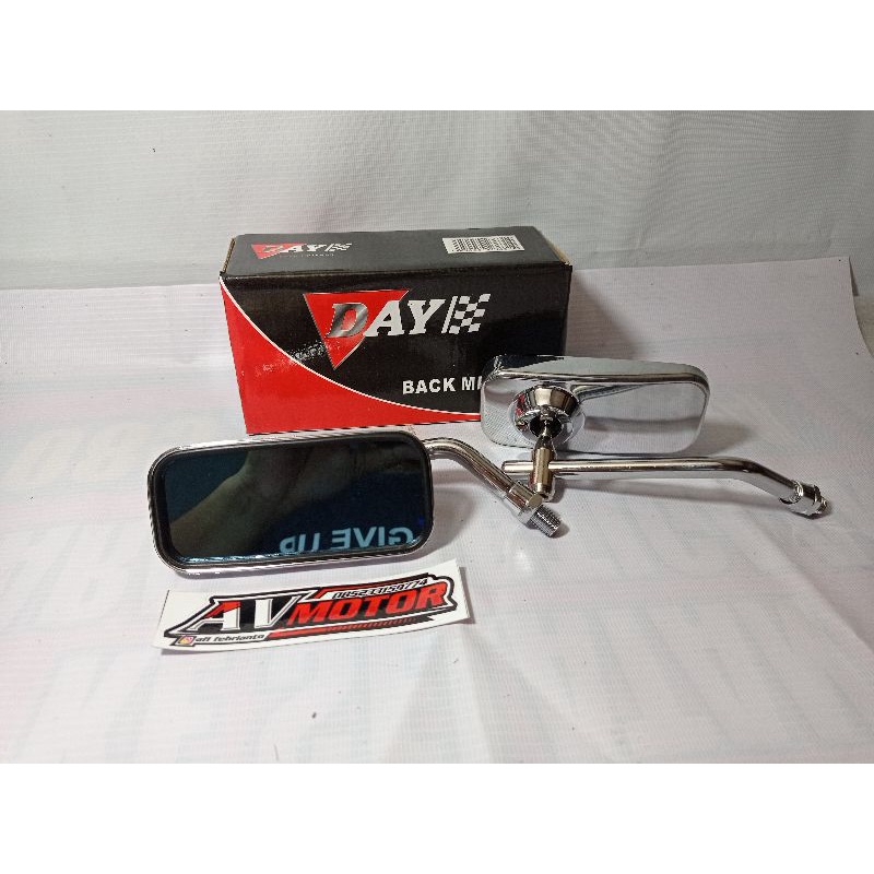 Kaca spion Day crome Oval & kotak