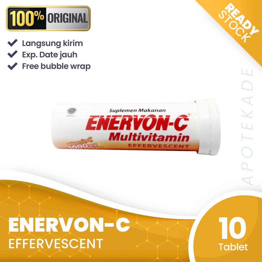 TERLARIS!!! Nervon c effervescent 10 tablet / vit c 1000 mg b kompleks
