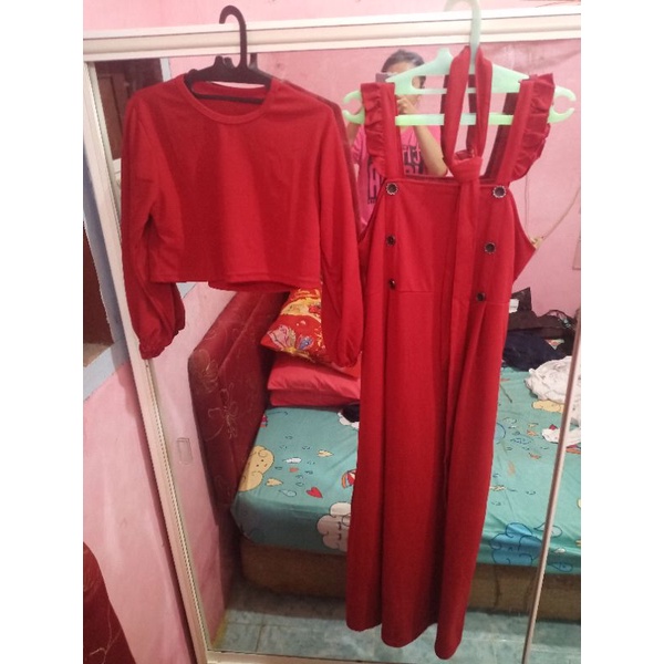 NEW Set Gamis Remaja Inner + Outer