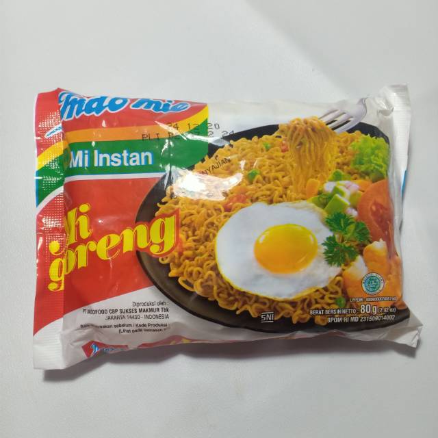 

[Bisa COD] Indomie Mi Goreng Mi instan 80 gram Cabe Bubuk