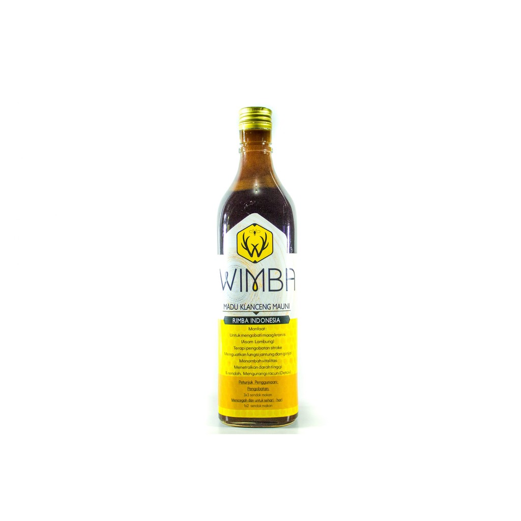 

MADU HUTAN KLANCENG MAUNI 875gr - Madu Wimba (Madu Rimba Indonesia - Raw Honey)