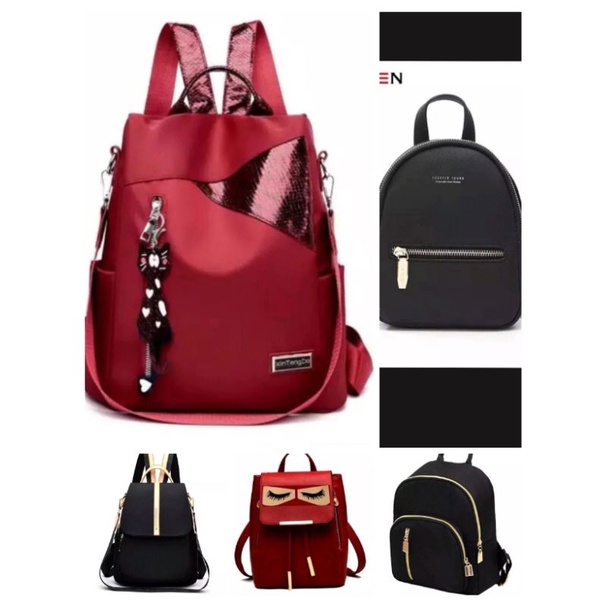 tas ransel wanita lucu ala korea