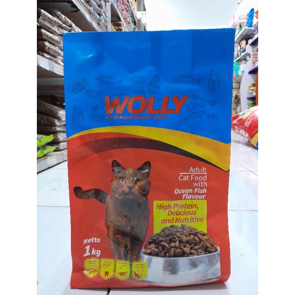 Wolly Adult Ocean Fish 1kg