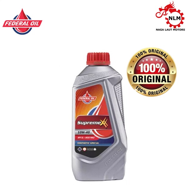 Oli Federal Supreme XX Untuk Motor Bebek 800ml