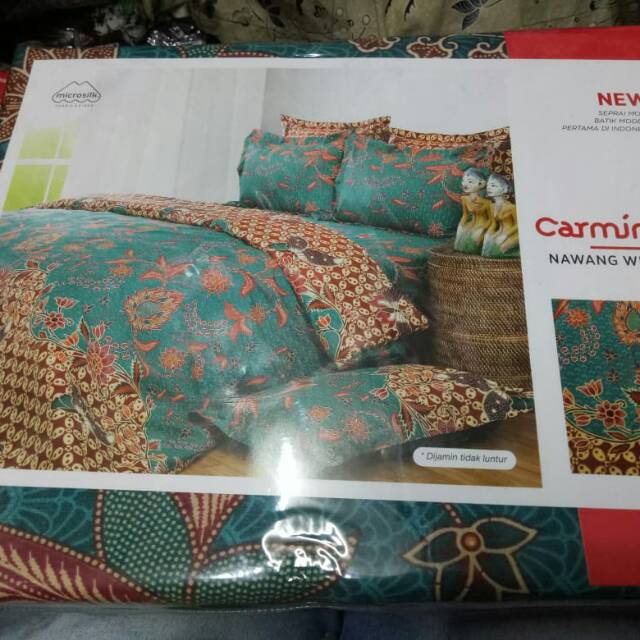 Sprei batik carmina motif nawang wulan 180x200