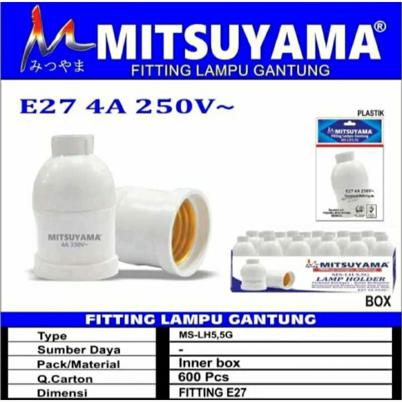 Fitting Lampu Gantung Mitsuyama