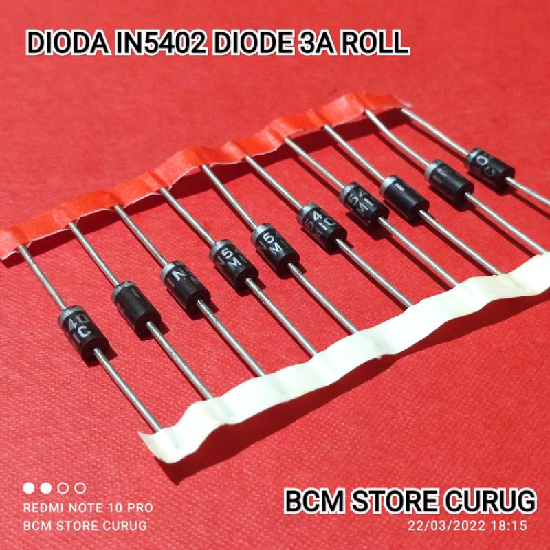 Dioda 1N5402 1N 5402 Rectifier Diode IN5402 IN 5402 3A