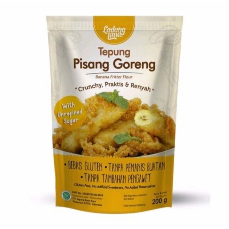 

Tepung Pisang Goreng Ladang Lima
