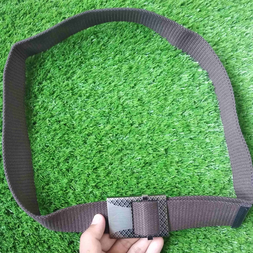 IKAT PINGGANG PRIA NYLON CANVAS | SABUK PRIA | GESPER NYLON Model Geser (S003)