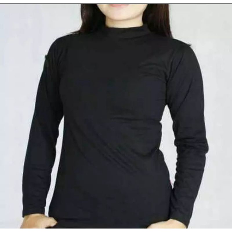 manset kaos khusus item +putih  bhn tebal