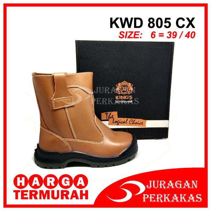 KING'S KWD 805 CX Size 6 Sepatu Kerja Safety ASLI KINGS