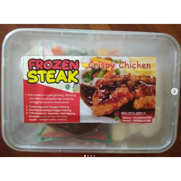Frozen Steak Crispy Chicken