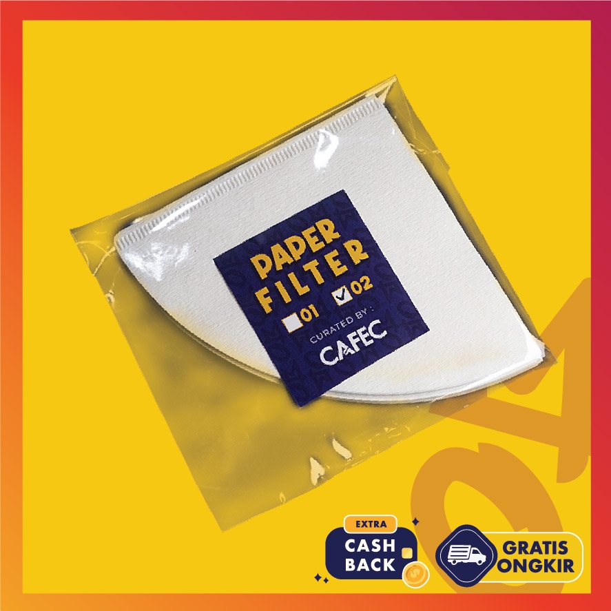 

Paper Filter eceran isi 20 sheet Manual Brew | Curated By Mrocoffee