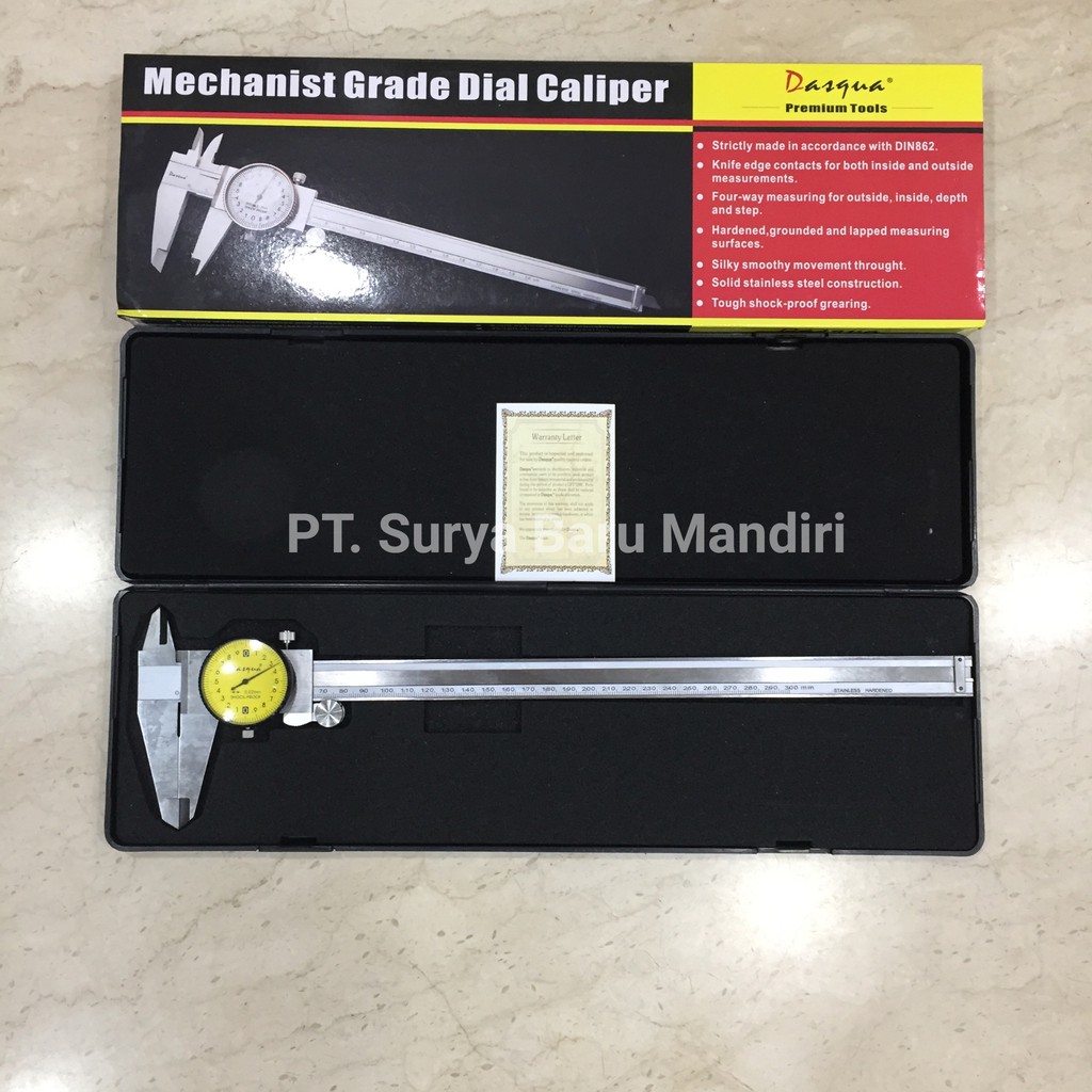 DASQUA MECHANIST GRADE DIAL CALIPER/ SIKMAT DIAL/ JANGKA SORONG