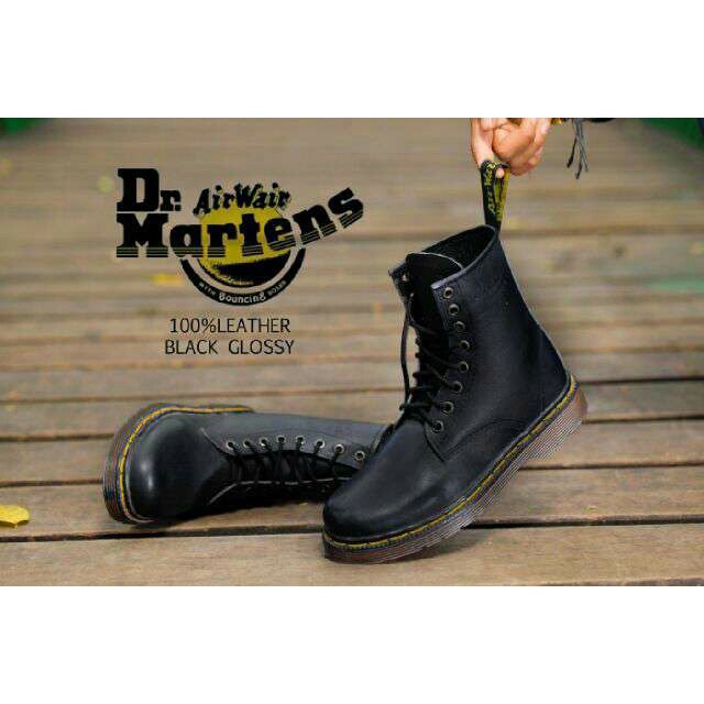 SEPATU DR MARTENS BOOTS HIGH BOOTS KERJA KASUAL PRIA KULIT