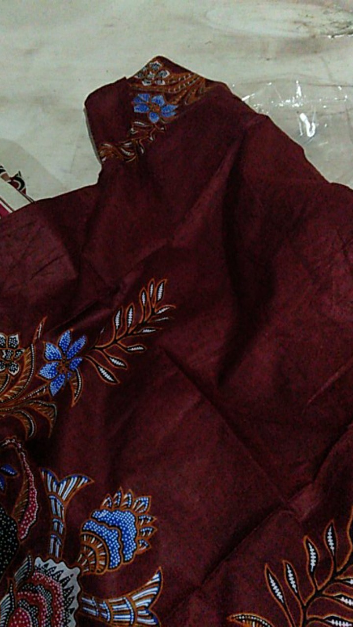 Dress Terbaru-maura Couple - Sania Ruffle Batik Couple Ori Ndoro Jowi Dnt Garansi Termurah Shopee