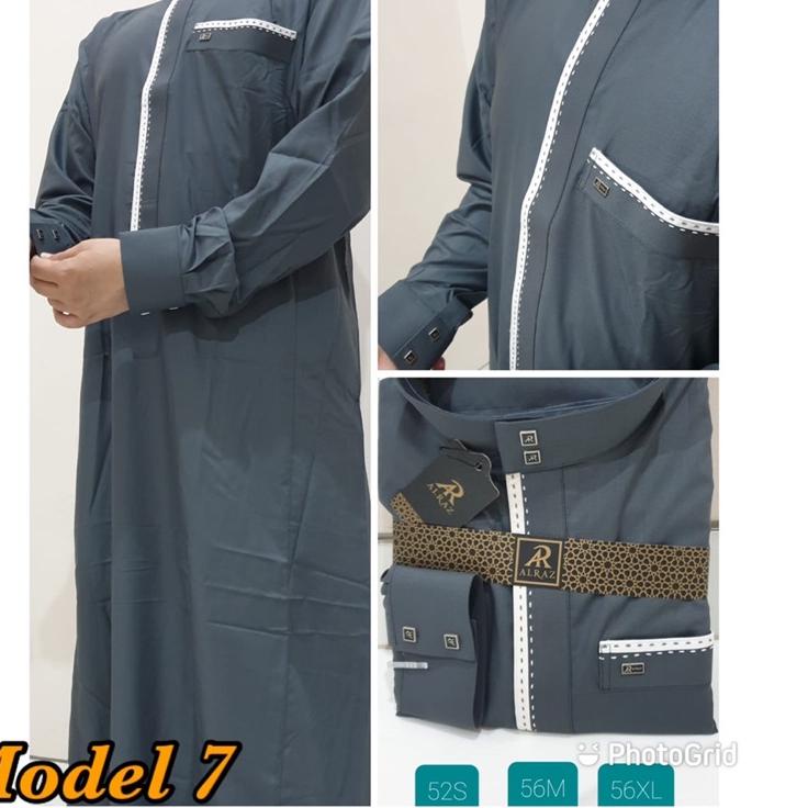 Tidak Diragukan.. alraz gamis/gamis saudi/jubah laki-laki alraz