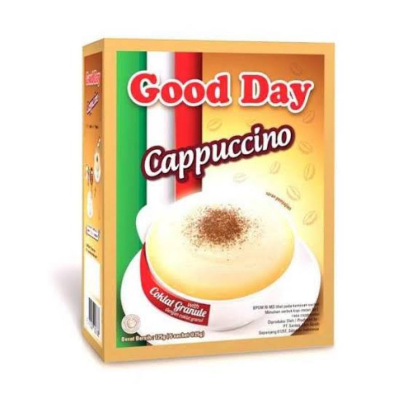 

Good Day Cappuccino isi 5 sachet